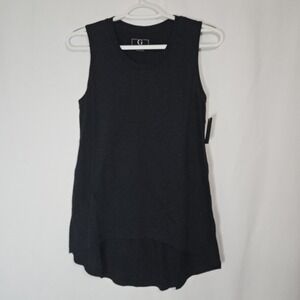 Black Tunic Tank XS NWT‎ Minimalist Athleisure Capsule Wardrobe